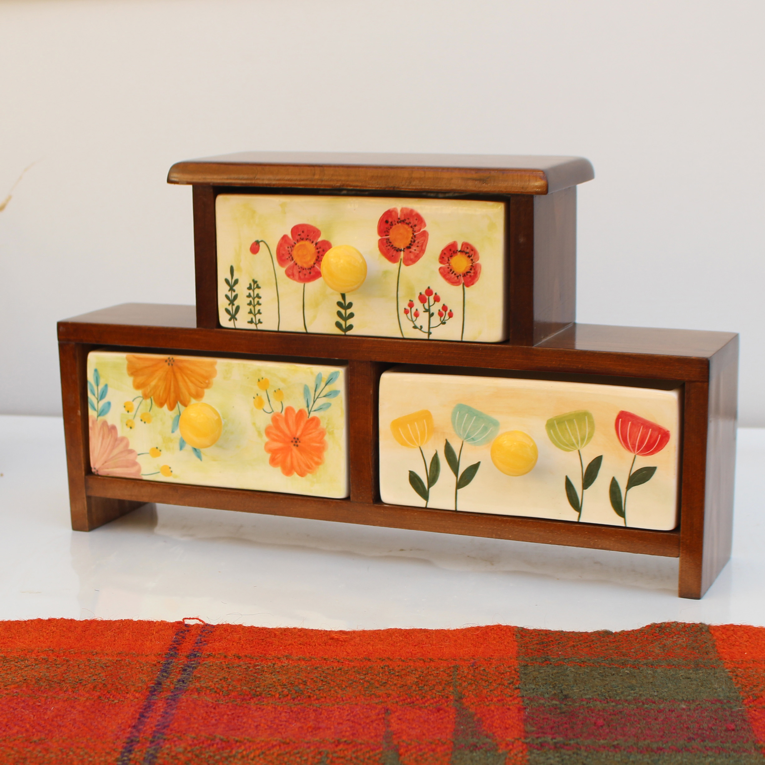 ست جا ادویه 3 پارچه مدل هرمی