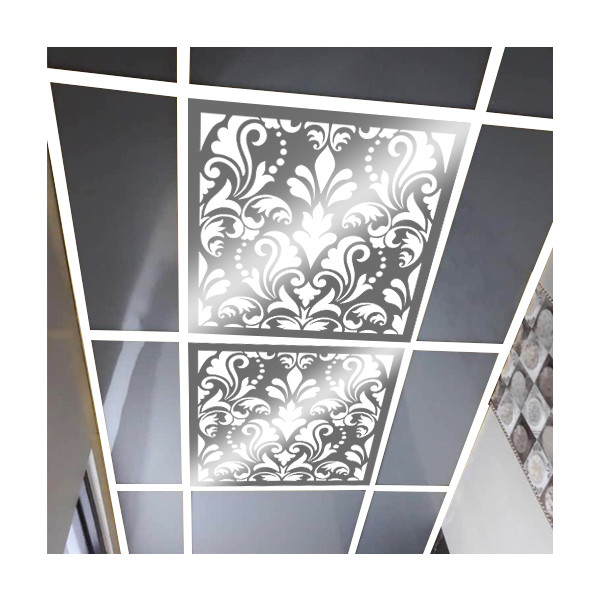 تایل سقفی آسمان مجازی مدل 1204 سایز 29.5x29.5 سانتی متر بسته 4 عددی