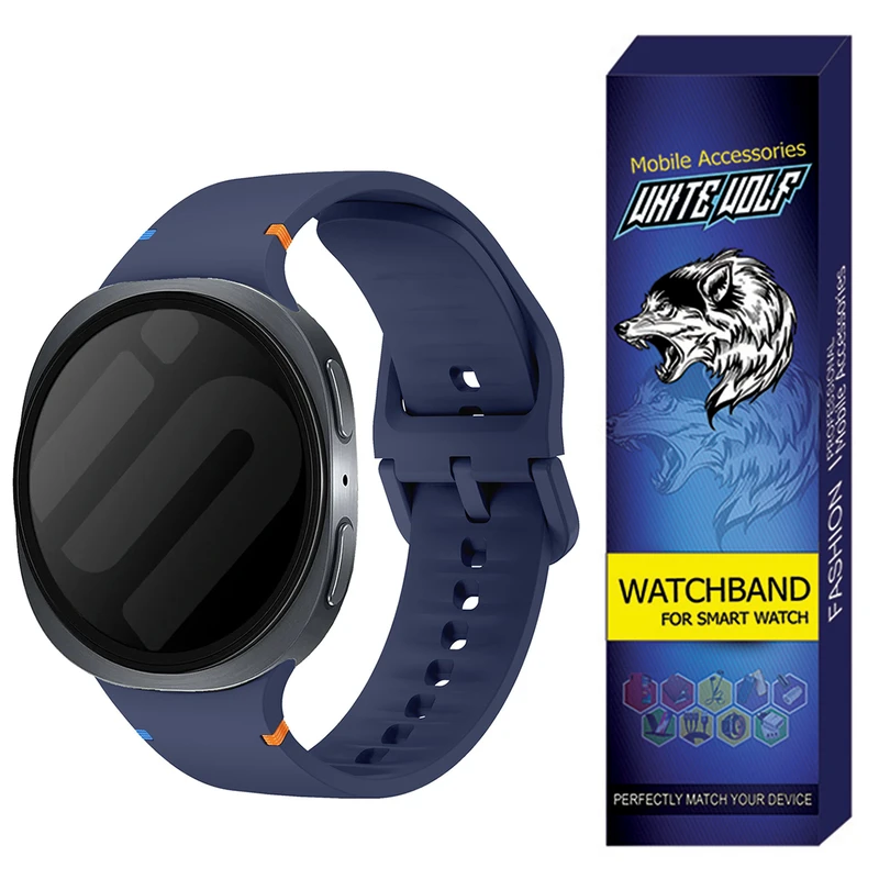 بند وایت ولف مدل W8-Sil-S مناسب برای ساعت هوشمند سامسونگ Galaxy Watch 8 40mm / 44mm