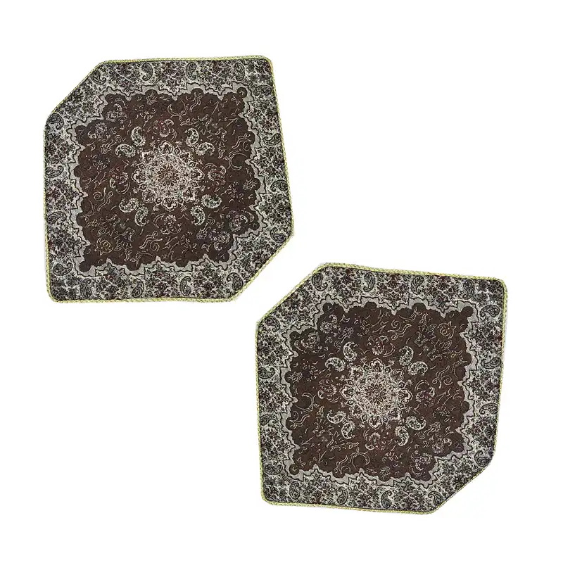 رومیزی ترمه مدل سالار کد KL30-25 مجموعه 2 عددی