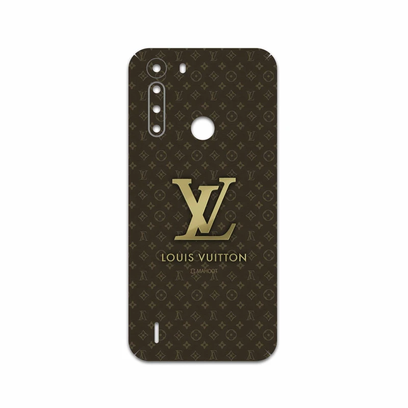 برچسب پوششی ماهوت مدل LOUIS-VUITTON-Logo مناسب برای گوشی موبایل موتورولا One Fusion