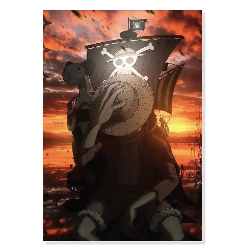 پوستر طرح انیمه وان پیس مدل M0362