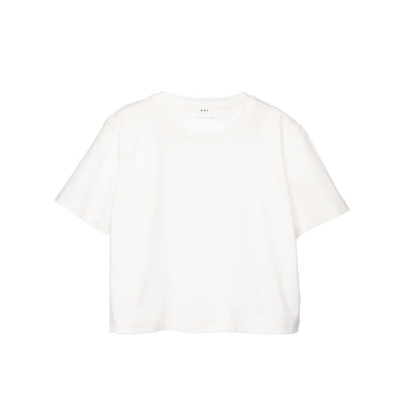 تی شرت آستین کوتاه زنانه کوی مدل 370 رنگ سفید