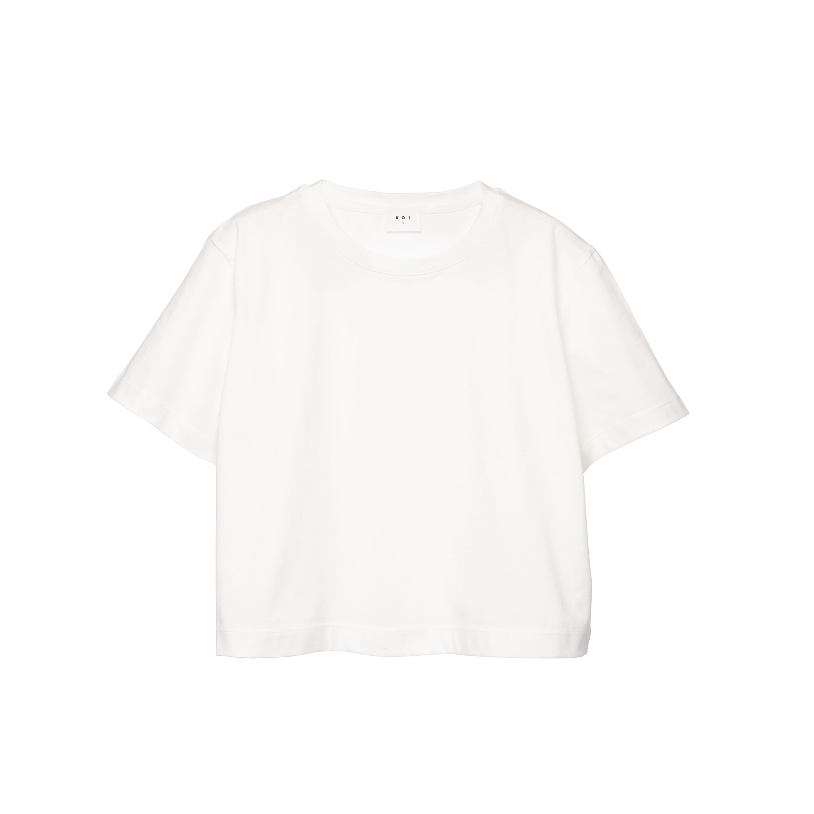 تی شرت آستین کوتاه زنانه کوی مدل 370 رنگ سفید -  - 1