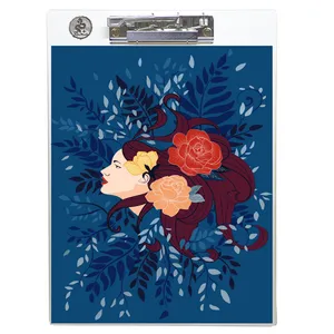 تخته شاسی طه چوب مدل Themed Flower سایز A4
