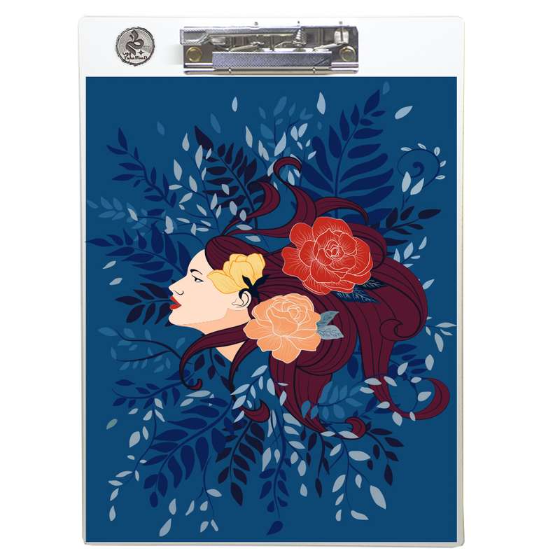 تخته شاسی طه چوب مدل Themed Flower سایز A4