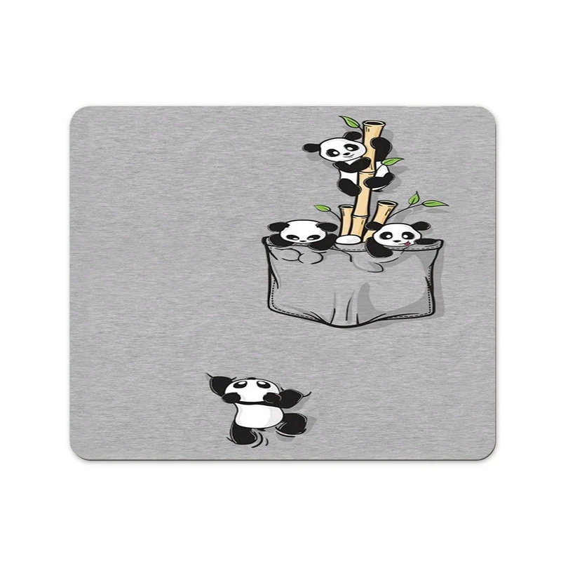  ماوس پد پاد آفرین مدل فانتزی طرح پاندا بامزه کیوت کد p06 سایز 24*19 سانتی متر