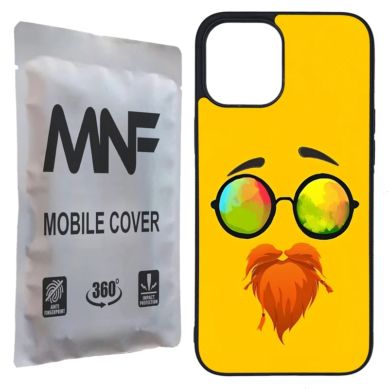 کاور ام ان اف طرح عینک فانتزی کد P-095 مناسب برای گوشی موبایل اپل iPhone 12 Pro Max