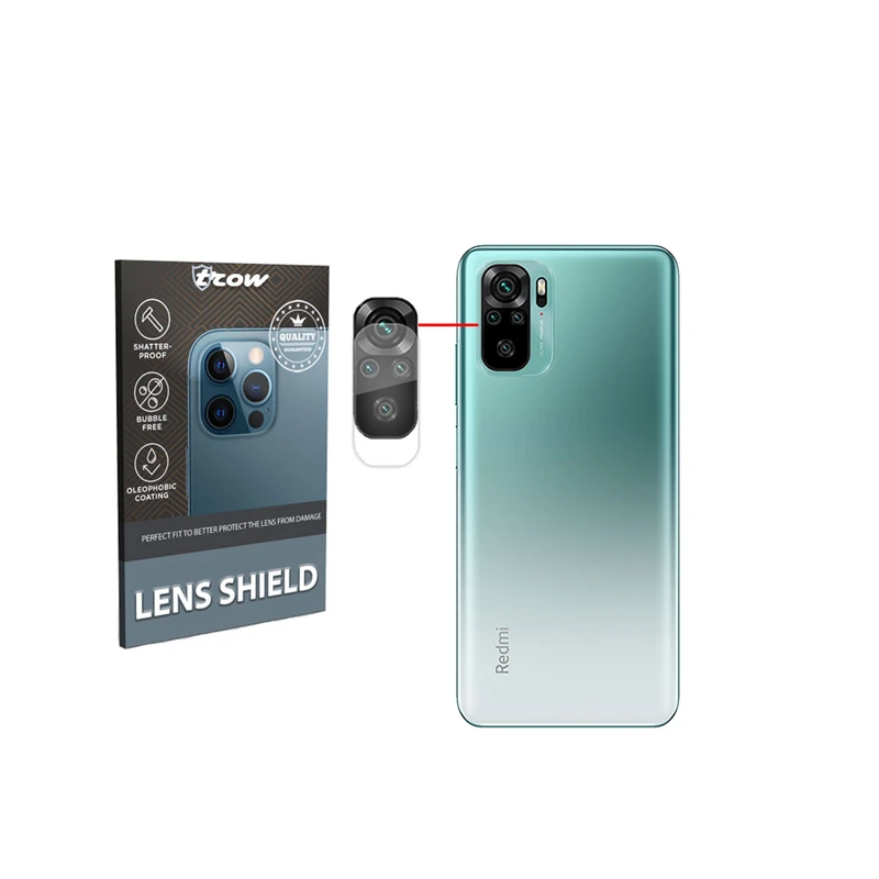 محافظ لنز دوربین ترو مدل note-10 مناسب برای گوشی موبایل شیائومی Redmi Note 10