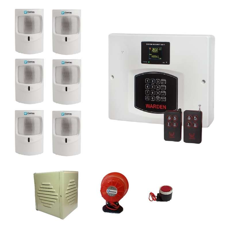 دزدگیر اماکن واردن مدل پک WA-1 PC6