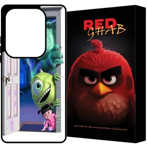  RED GHAB RCHAPN13P Cover For Xiaomi Redmi Note 13 Pro 4G / Poco M6 Pro 4G