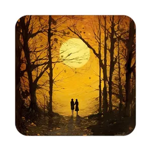 زیر لیوانی کاکتی مدل عاشقانه کد mp12762