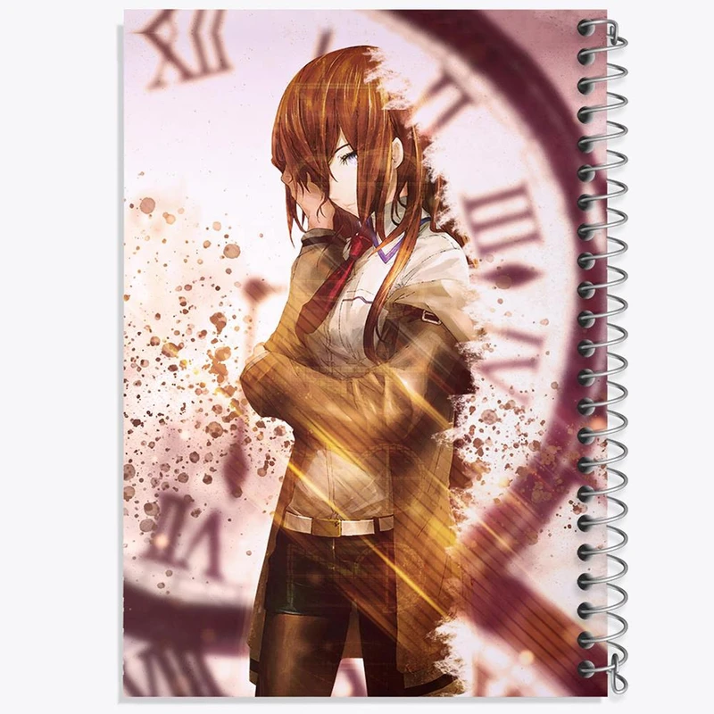 دفتر نقاشی 50 برگ خندالو مدل کوریسو ماکیسه انیمه اشتاینز گیت کد 17466