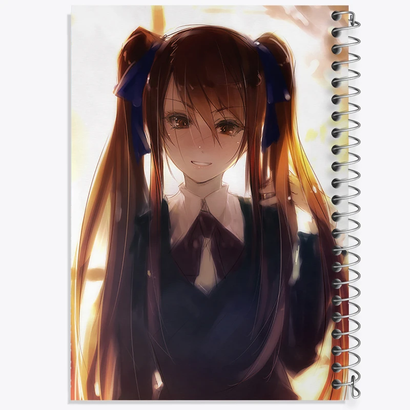 دفتر ژورنال نویسی 50 برگ خندالو مدل نقطه ای طرح ایزومی انیمه دیگری کد 31997