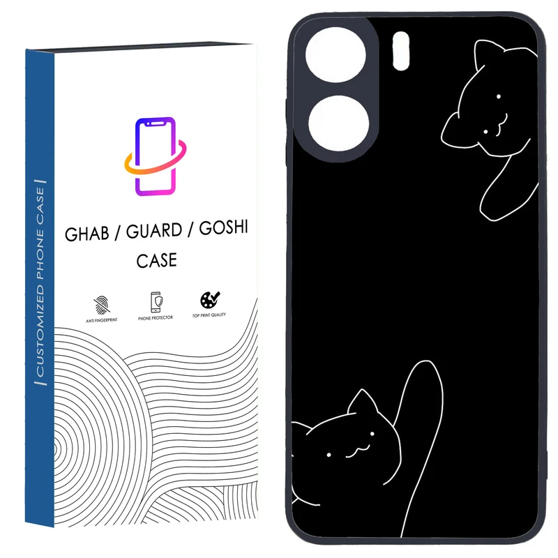 کاور قاب گارد گوشی طرح فانتزی کد 116 - TPU مناسب برای گوشی موبایل شیائومی Redmi 13C / Poco C65