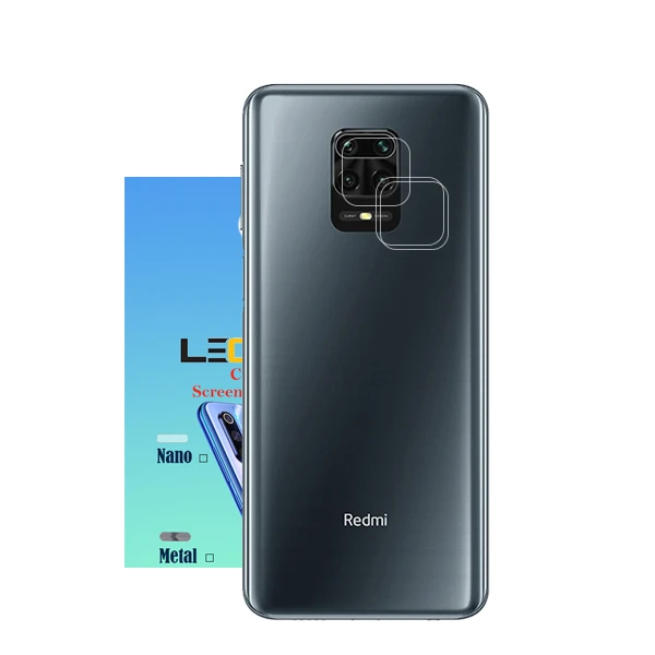 محافظ لنز گوشی موبایل مدل nano-03 مناسب برای گوشی شیائومی note 9 بسته 3 عددی