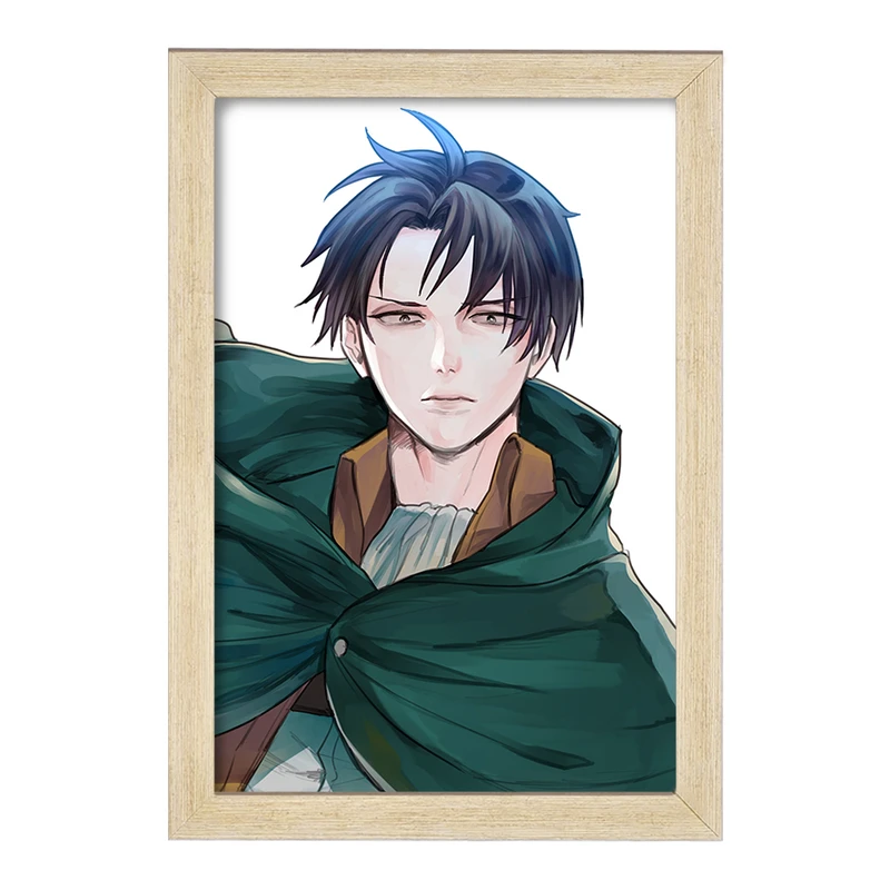 تابلو خندالو مدل لیوای انیمه اتک آن تایتان Attack on Titan  کد 18628