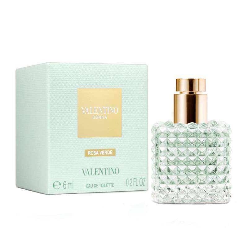 عطر جیبی زنانه والنتینو مدل Donna Rosa Verde حجم 6 میلی لیتر