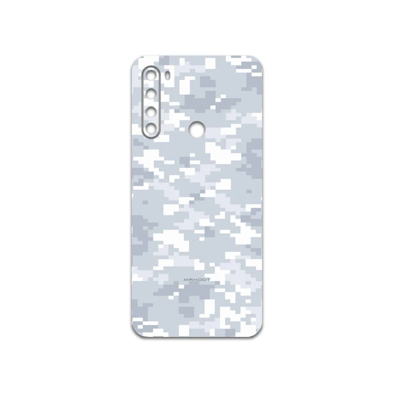 برچسب پوششی ماهوت مدل Army-Winter-Pixel مناسب برای گوشی موبایل شیائومی Redmi Note 8 2021