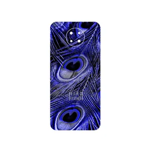 MAHOOT Purple Feather Cover Sticker for Nokia G10