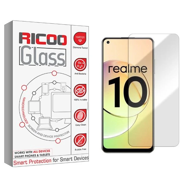 محافظ صفحه نمایش ریکو مدل RiC2 مناسب برای گوشی موبایل ریلمی 10 4G