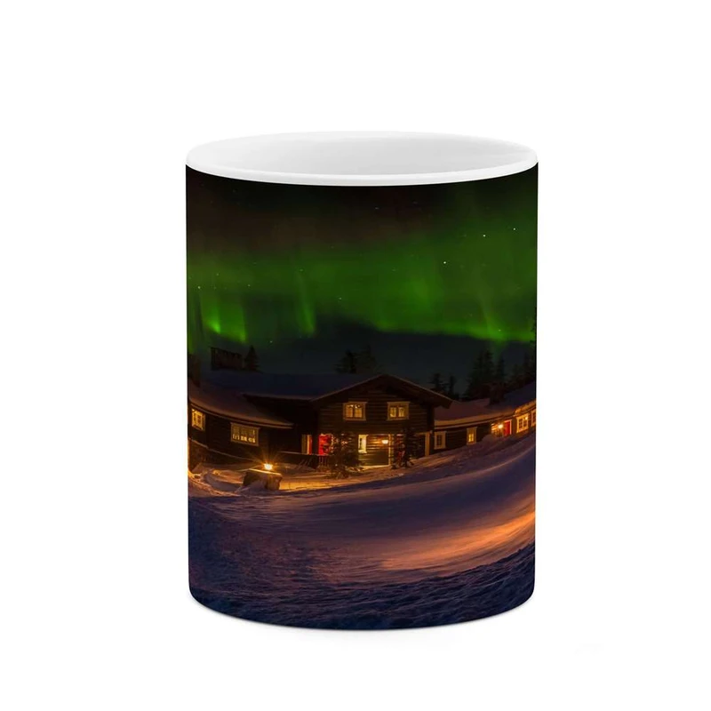 ماگ کاکتی مدل منظره برفی کد mgh15108