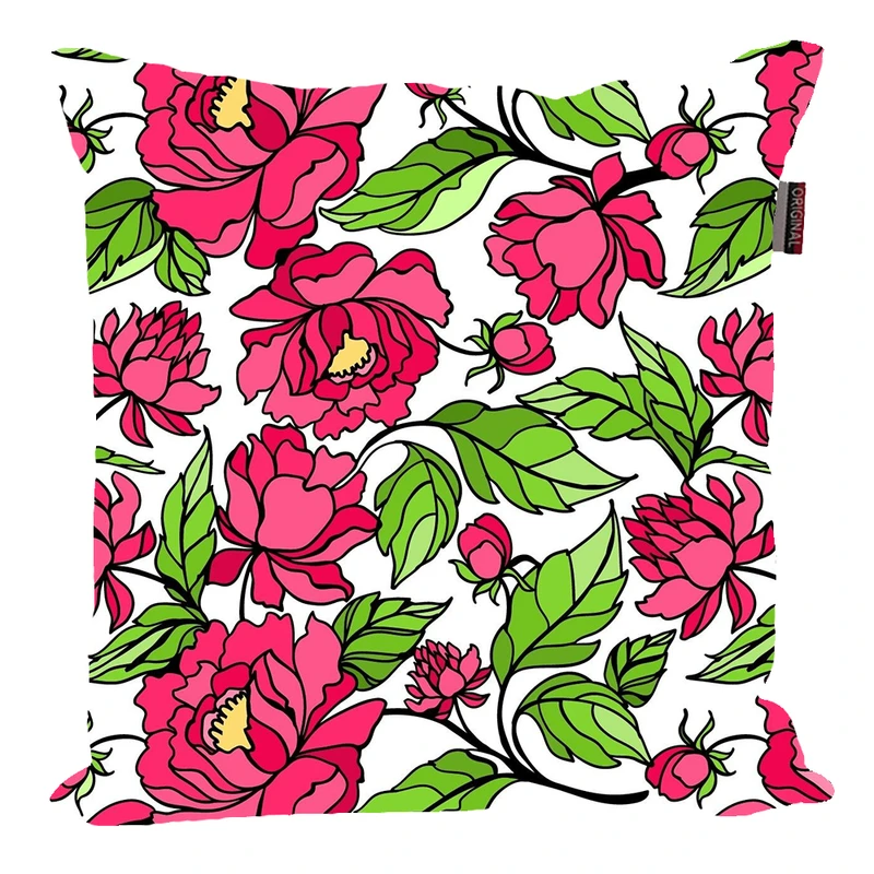 کوسن پاد آفرین مدل رز طرح گل کد PK30091