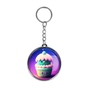 جاکلیدی خندالو طرح کاپ کیک مدل دوطرفه کد 2883628837