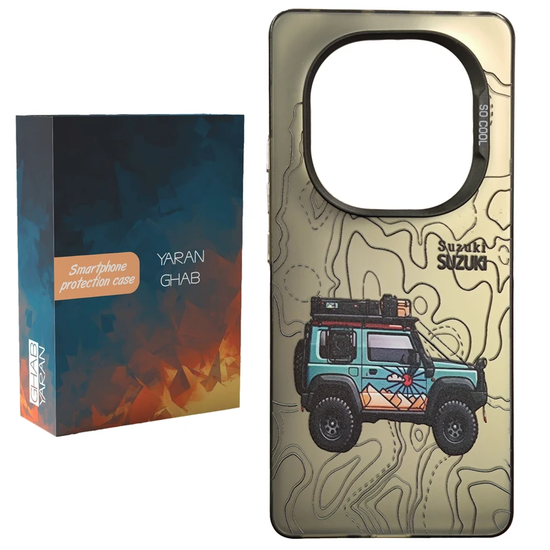 کاور قاب یاران مدل jeep مناسب برای گوشی موبایل شیائومی Redmi Note 14 Pro 4G