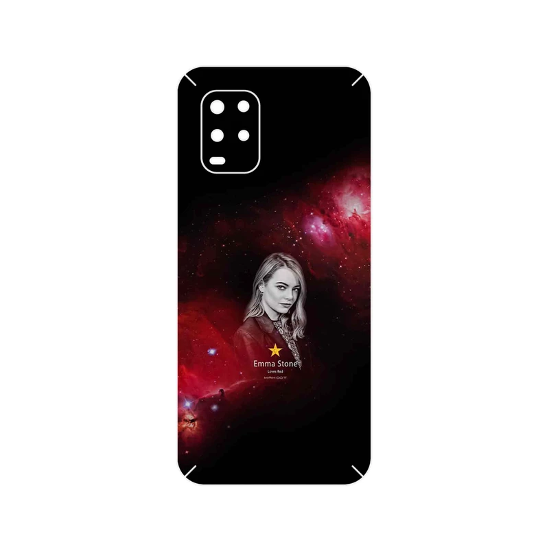 برچسب پوششی ماهوت مدل Emma Stone مناسب برای گوشی موبایل شیائومی Mi 10 Lite 5G