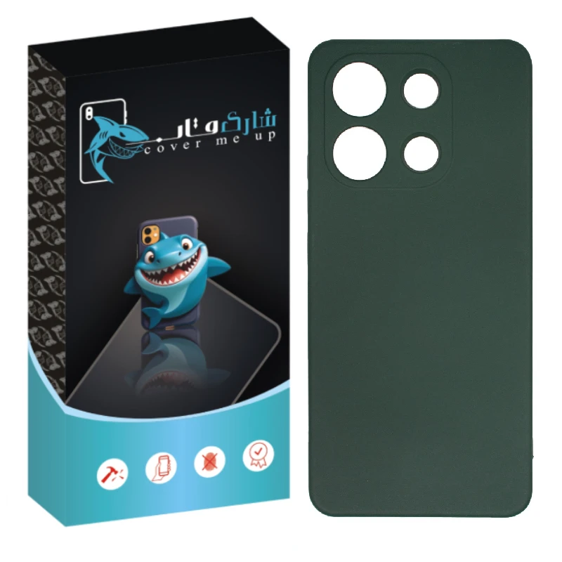 کاور شارک قاب مدل SILIK مناسب برای گوشی موبایل شیائومی Redmi Note 14s