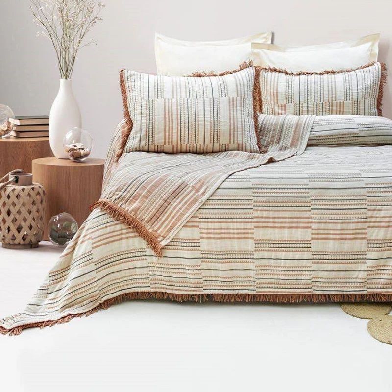 سرویس روتختی دو نفره 3 تکه شاهسِر مدل Lia Kiremit C.K