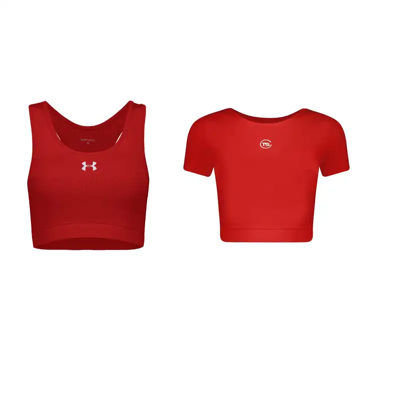 نیم تنه ورزشی زنانه مدل 1801-66 مجموعه 2 عددی