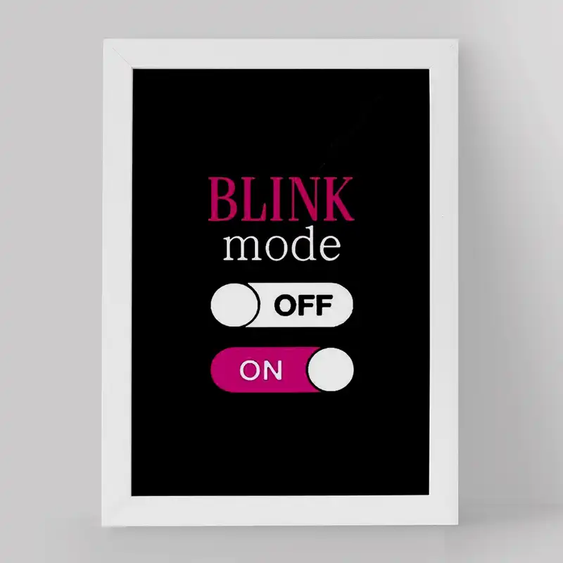 تابلو خندالو مدل گروه بلک پینک کد 16733