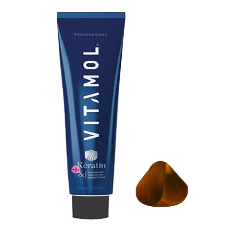 رنگ مو ویتامول سری intensive natural شماره 7/00 حجم 120 میلی لیتر رنگ بلوند متوسط قوی 