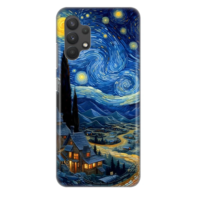 کاور طرح شب پرستاره کد DIMO-069 مناسب برای گوشی موبایل سامسونگ Galaxy M32 5G / Galaxy A32 5G