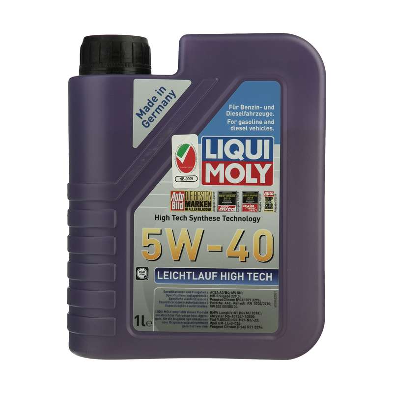 روغن موتور خودرو لیکومولی مدل 5w-40 LEICHTLAUF HIGH TECH حجم 1000 میلی لیتر 