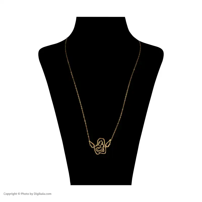 گردنبند طلا 18 عیار زنانه مایا ماهک مدل MM1107 طرح مادر و بچه