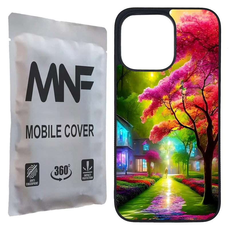 کاور ام ان اف طرح نقاشی منظره کد P-053 مناسب برای گوشی موبایل اپل iPhone 13 Pro