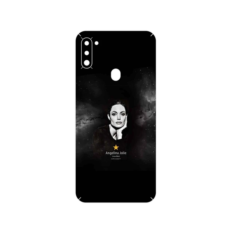 برچسب پوششی ماهوت مدل Angelina Jolie مناسب برای گوشی موبایل سامسونگ Galaxy A11