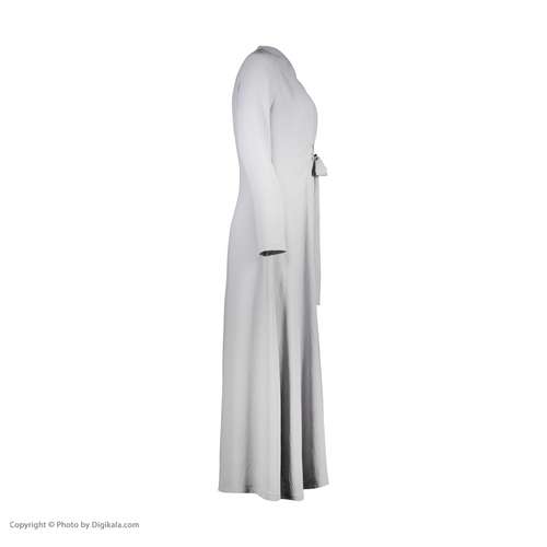 مانتو زنانه کد G9929 رنگ طوسی
