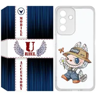 کاور یوریل مدل Clear کد 111 طرح لبوبو Labubu مناسب برای گوشی  موبایل سامسونگ Galaxy A17