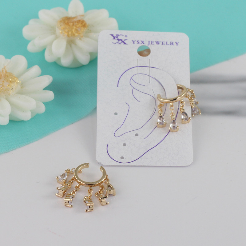 گوشواره زنانه وای اس ایکس مدل کاف کد J691 گوشواره زنانه وای اس ایکس مدل کاف کد J691