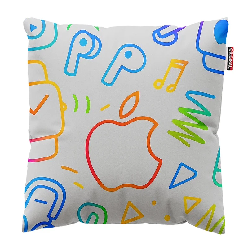 کوسن پاد آفرین طرح اپل کد 2843 سایز 30*30 سانتی متر