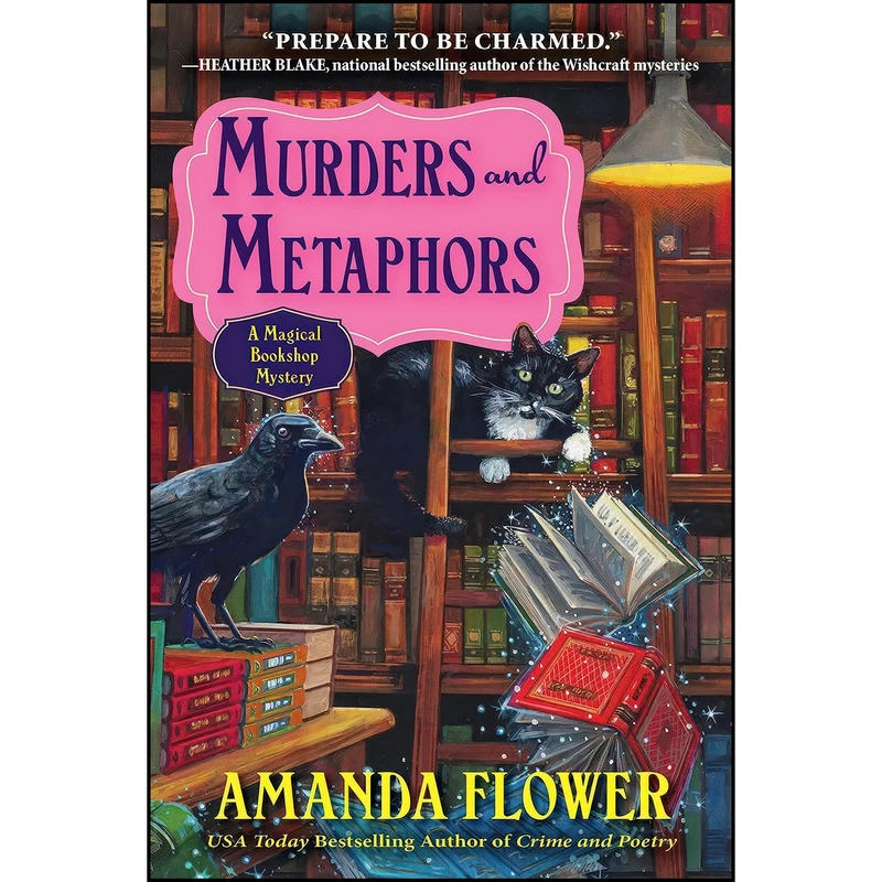 کتاب Murders and Metaphors اثر Amanda Flower انتشارات Crooked Lane Books