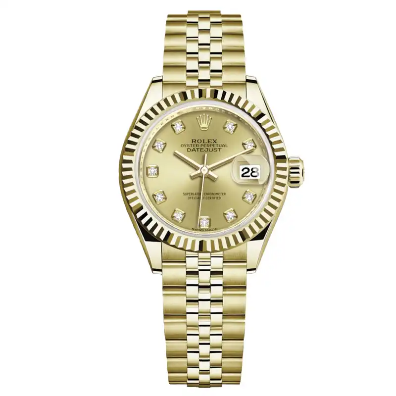 ساعت مچی عقربه ای مدل دیت جاست کد HC3070