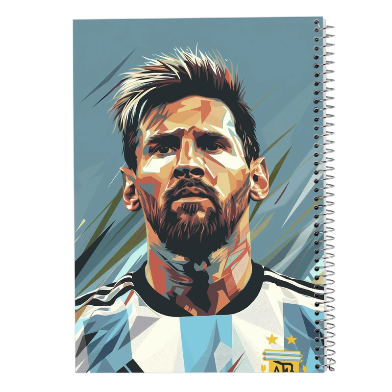 دفتر نقاشی 50 برگ مدوپد مدل مسی messi کد DF14035