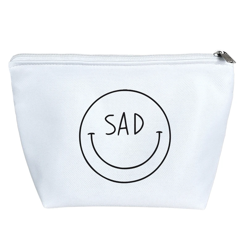 کیف لوازم آرایش دخترانه خندالو مدل Sad کد 6378