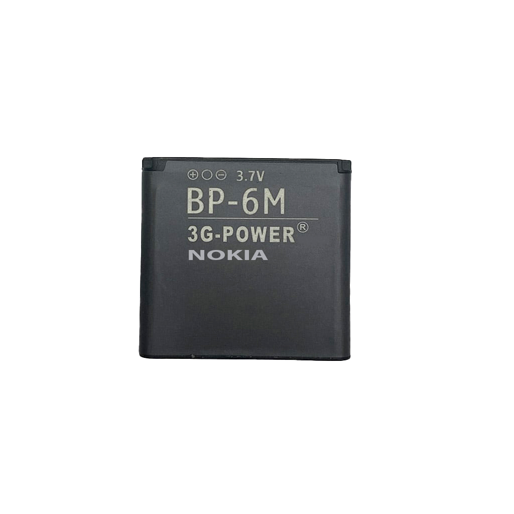 باتری موبایل مدلBP-6M با ظرفیت 800 میلی امپر ساعت مناسب برای گوشی موبایل نوکیا N73/N81/N82