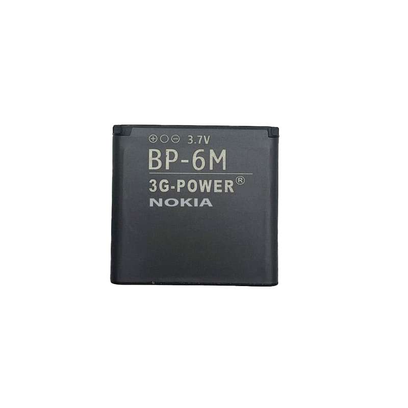 باتری موبایل مدلBP-6M با ظرفیت 800 میلی امپر ساعت مناسب برای گوشی موبایل نوکیا N73/N81/N82 باتری موبایل مدلBP-6M با ظرفیت 800 میلی امپر ساعت مناسب برای گوشی موبایل نوکیا N73/N81/N82
